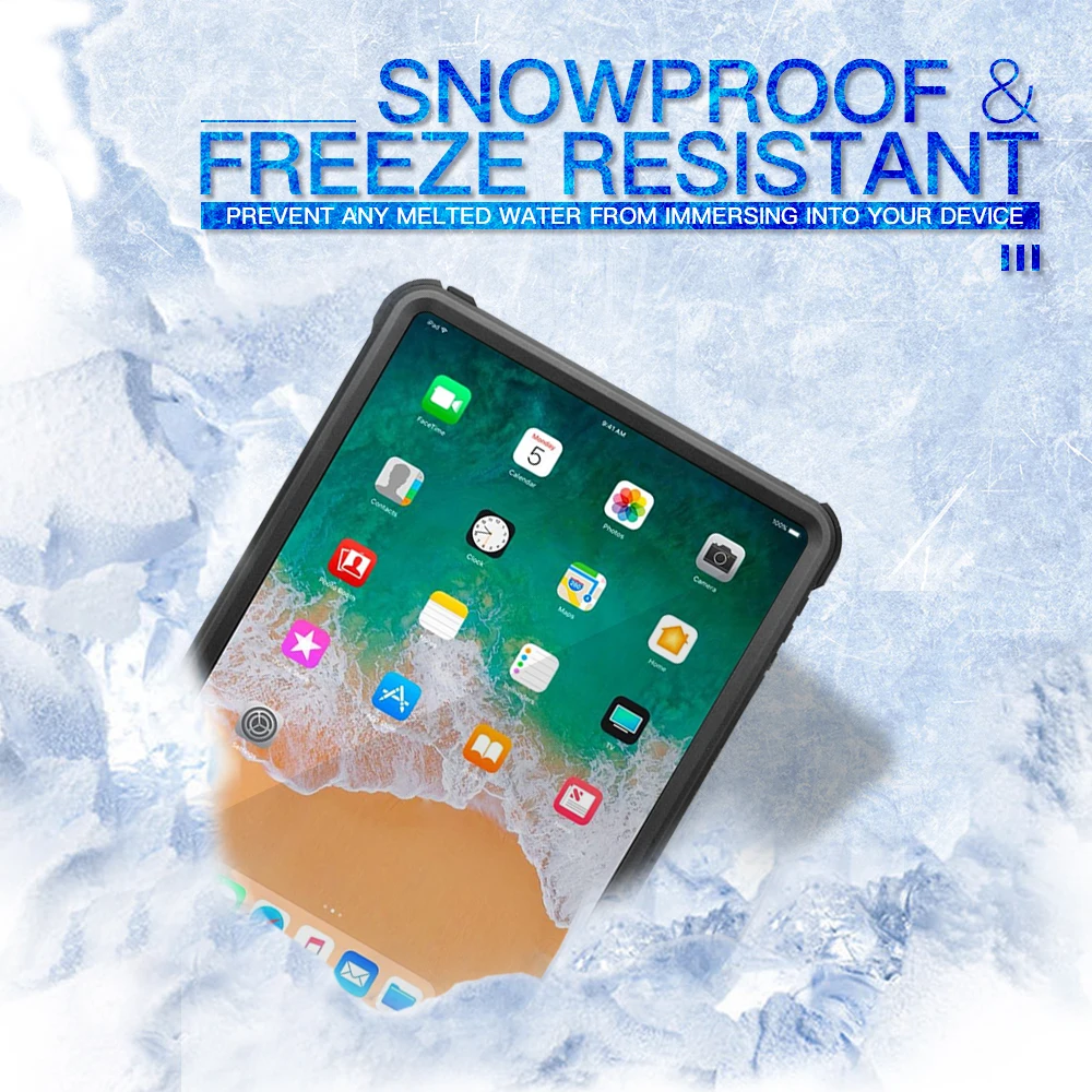 Полностью герметичный водонепроницаемый чехол для Ipad Air 2 противоударный