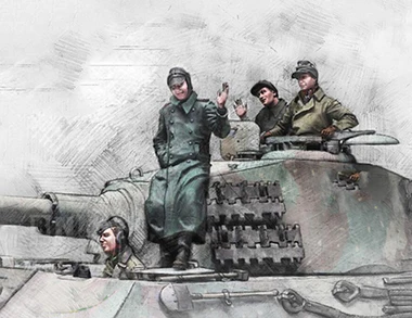 Unassambled 1/35 древний человек включает в себя 4 (без бака) статуэтка виде набор