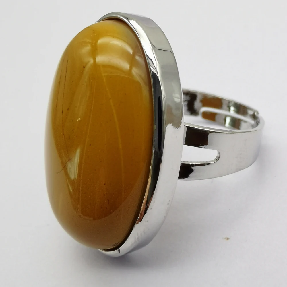 Лабрадорит унакит эпидот Howlite Родонит Howlite камень Сердолик Овальный драгоценный камень палец кольцо Размер 8 ювелирные изделия для женщин подарок 1 шт