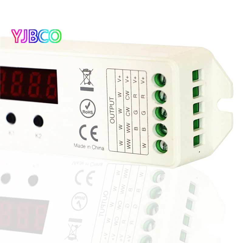 MiBOXER FUT090 2.99 ZONE Tracklight Remote LS1 4 in 1 Smart LED Controller for Single Color CCT RGB RGBW Strip DC12V 24V 15A | Освещение