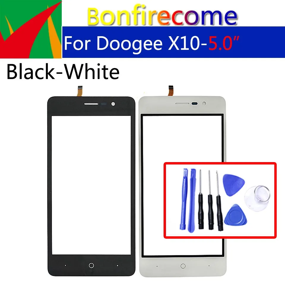Сенсорный экран для Doogee X10 Сенсорная панель дигитайзер сменная сенсорная