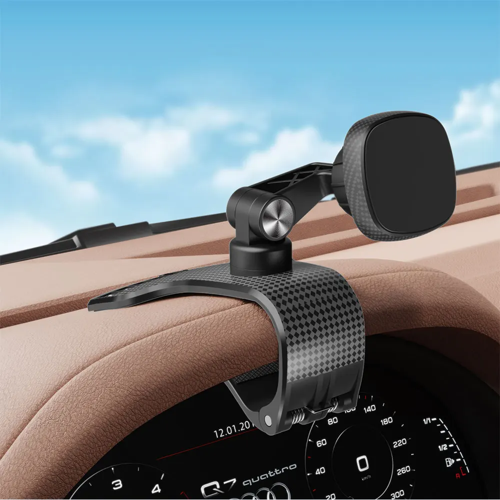 

Magnetic Car Phone Holder 360 Degrees Rotation Dashboard Strong Magnet Smartphone Stand for iPhone 12 Pro Max Samsung Xiaomi