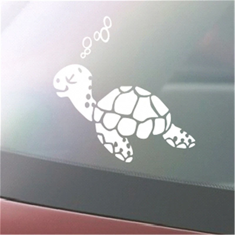 

Sea Turtles Car Blue Decal Stickers Car Window Bumper Body Decal Sticker Universal Car Styling Decorations