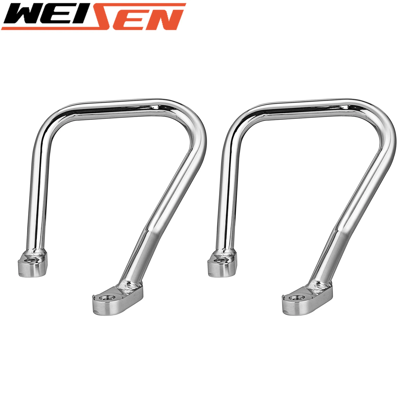 

Motorcycle Parts Chrome Highway Rear Steel Saddlebag Guard Crash Bar For Harley FLHC FLHCS Softail Heritage Classic 2018-2021