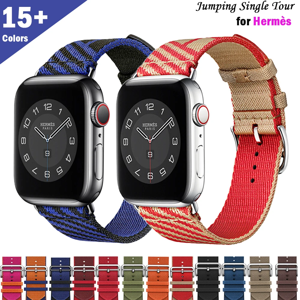 Ремешок для Apple watch band 44 мм 40 браслет прыжков подходит iWatch 42 38 Series 5 4 3 Se 6 | Наручные