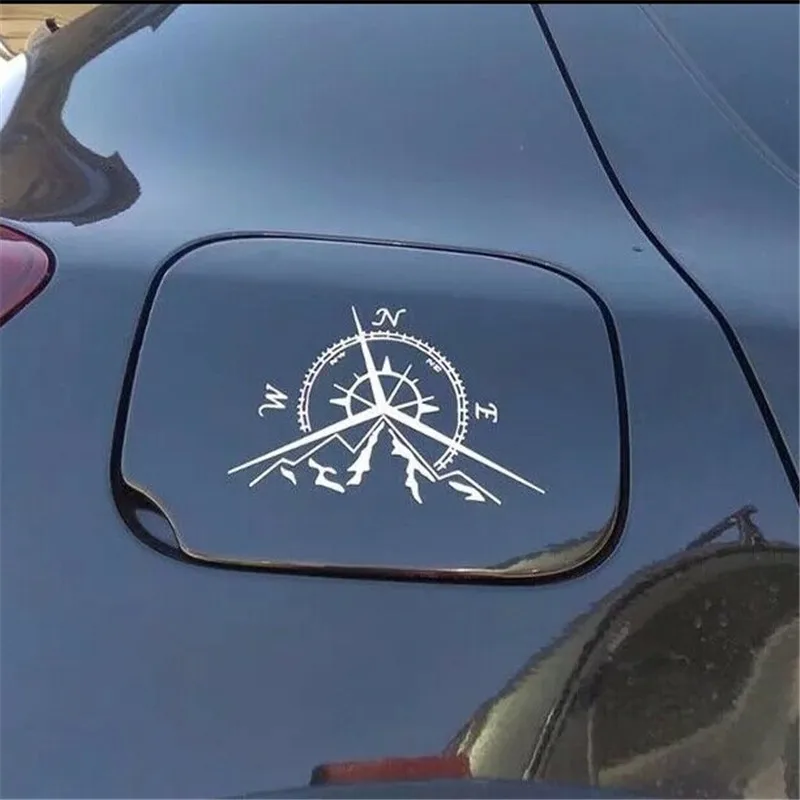 

Mountain Compass Totem PET Material Navigation Navigation Model Car Reflective Stickers Hood Doors and Windows Car Stickers