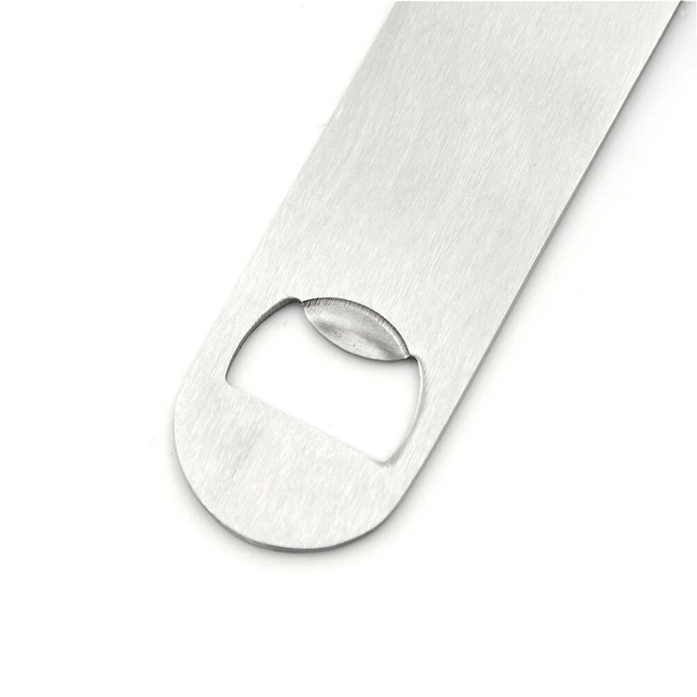 10 шт/уплоский стальной пивной открывашка для гравировки лазером, шелкографии, без нанесения рисунка.