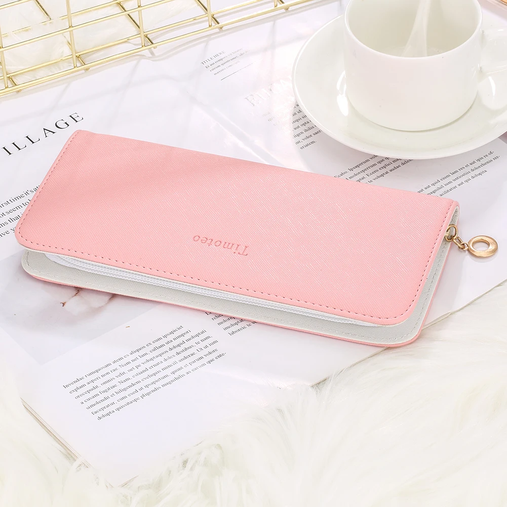 Симпатичный кот собака принты Длинные Стильные женские кошельки