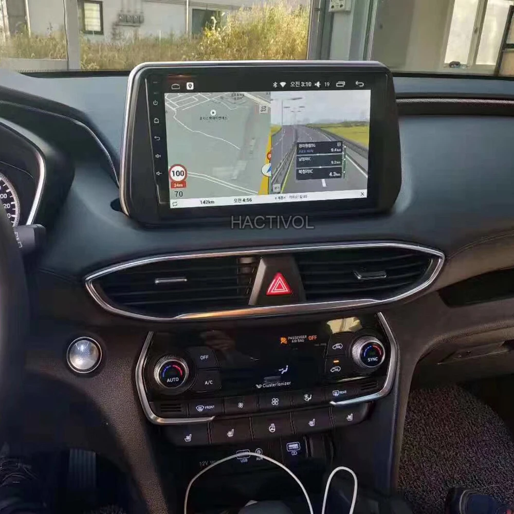 

HACTIVOL 9" Quad core car radio for Hyundai Santa fe Tucson IX45 2018 android 7.0 car DVD gps navi player with 1G RAM 16G ROM