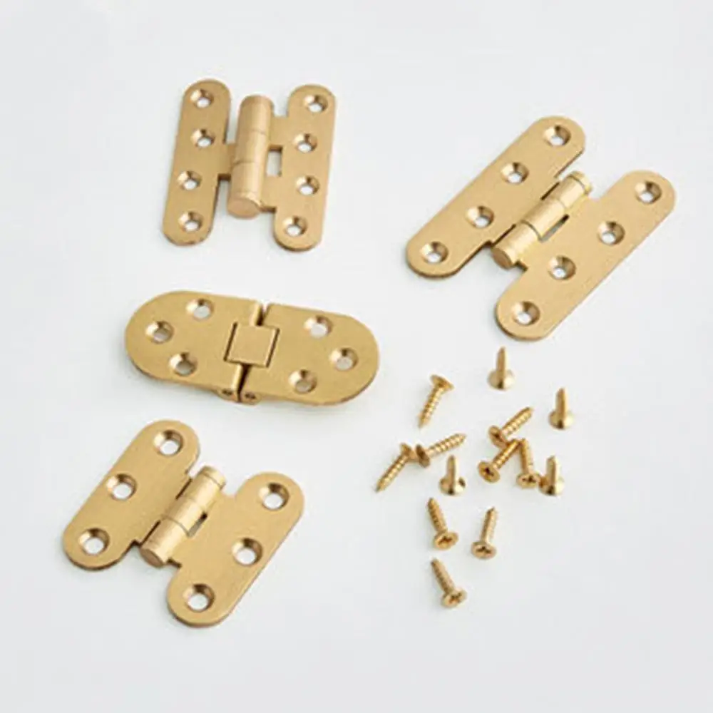 Латунные петли дверные мелкие складывающиеся мебельные аксессуары и