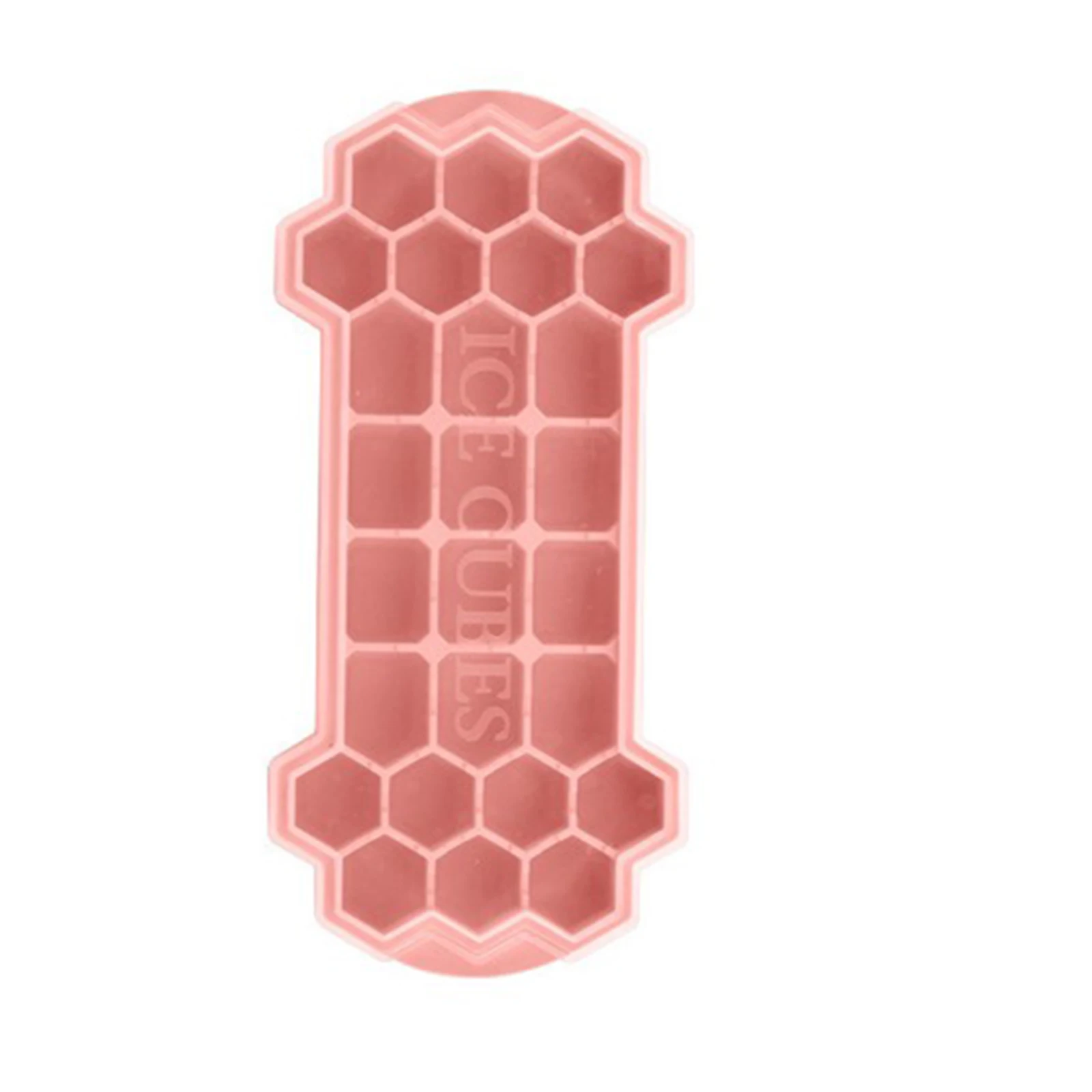 

Creative DIY Silicone Ice Tray Mold with Cover Thicken Food Grade Fridge Ice Box Convenient Kitchen Tools LDF668