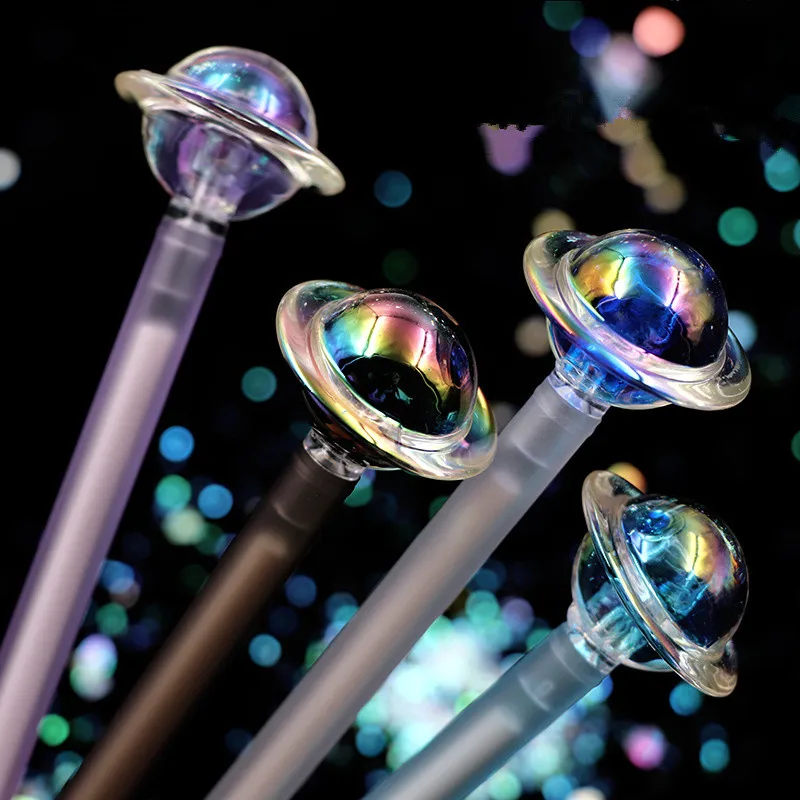 1 шт. холодный лазер Блуждающие планеты творчески написание черный гелевая ручка