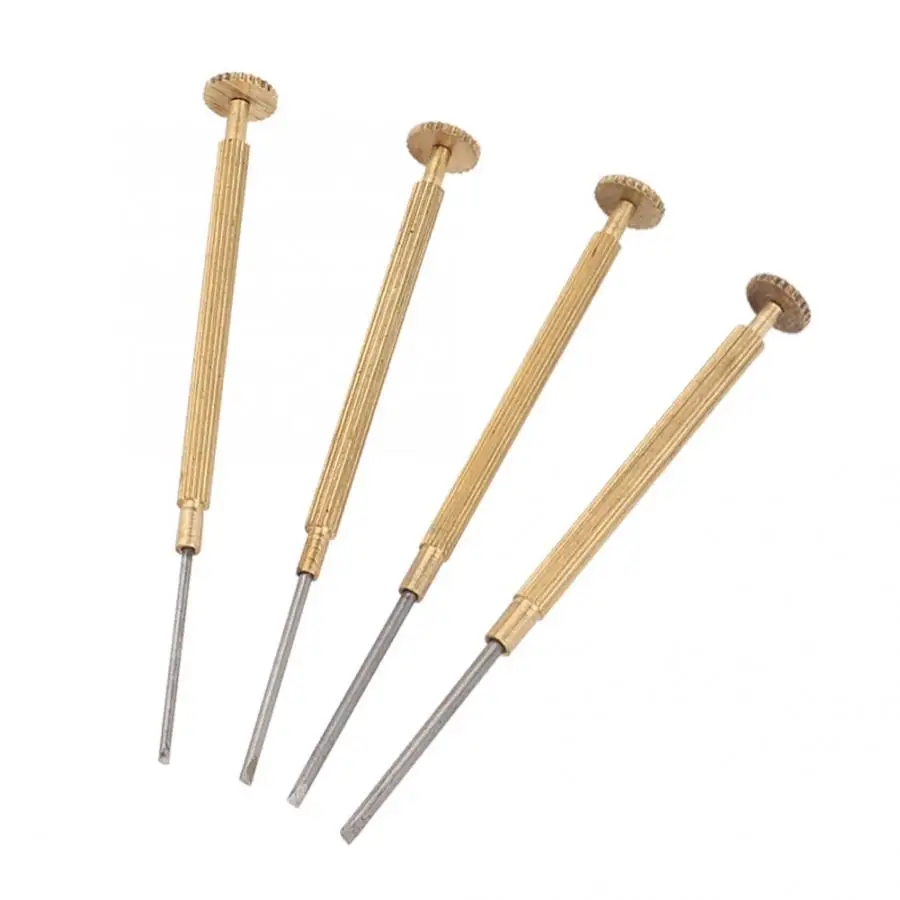 4pcs/Set Watchband Watch Movement Removal Screwdriver Repairing Accessory Tool Small Set Repair I | Наручные часы