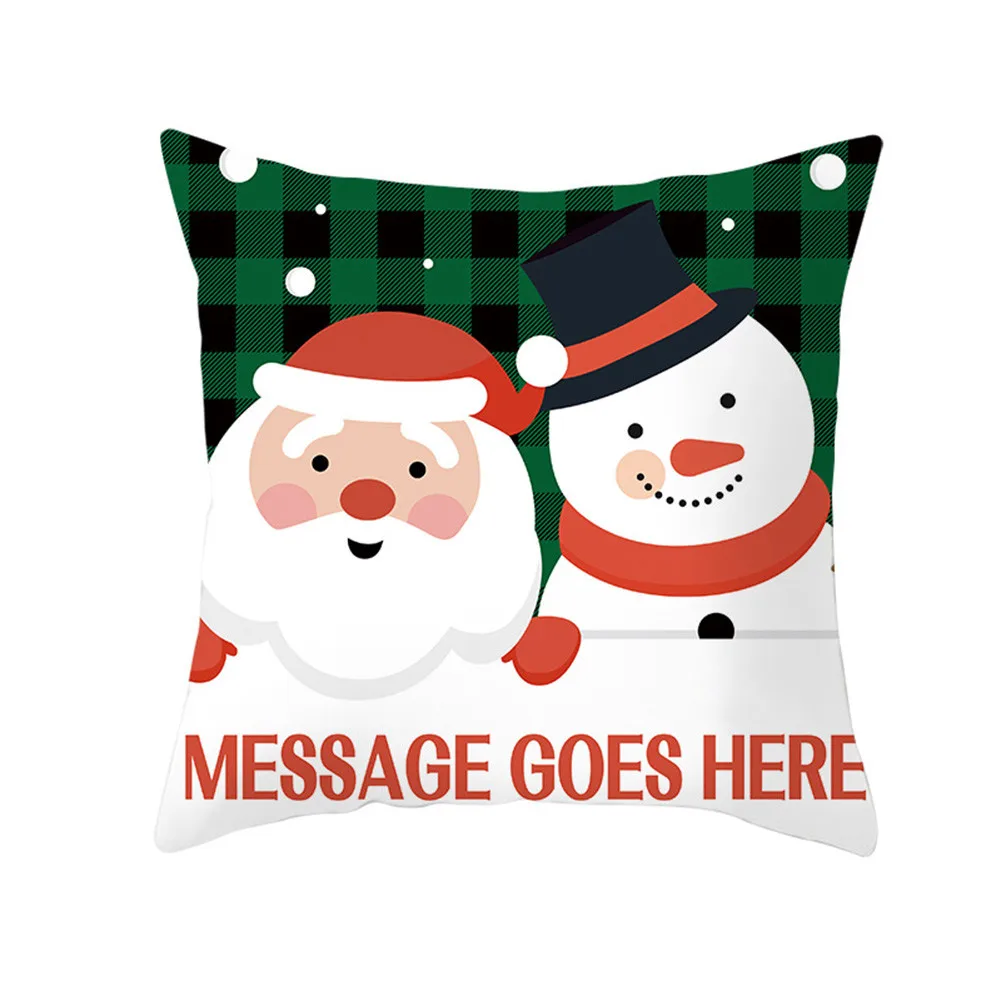 

Чехол 45x45 см с надписью "Merry Christmas"