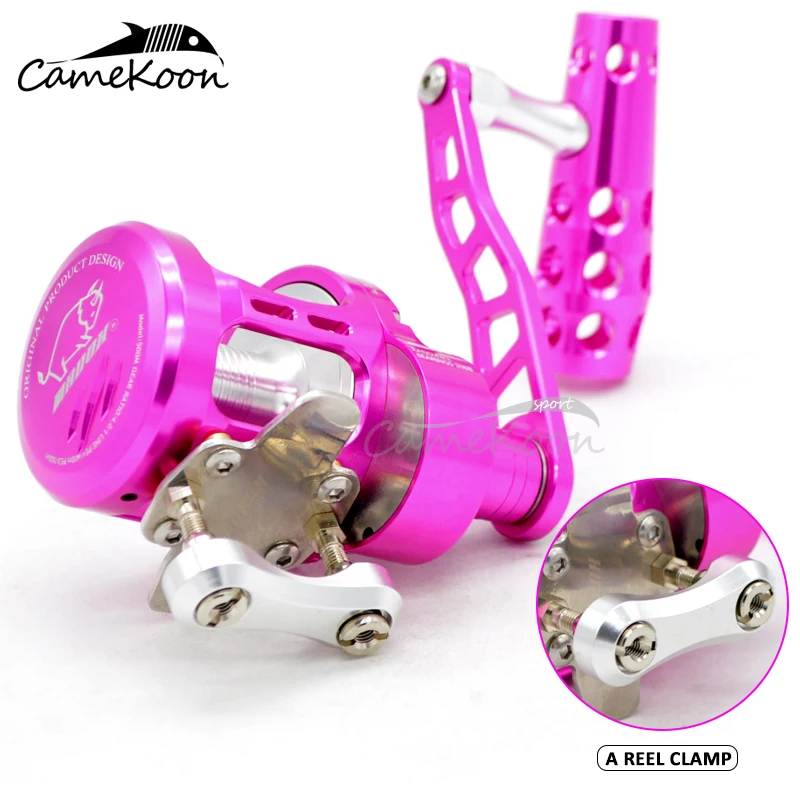 Металлическая катушка CAMEKOON CNC с медленным отжимом накладная Обычная для лодки в