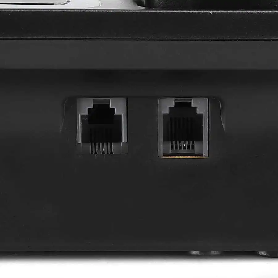 Проводной телефон для DTMF Двойная система CID карта фиксированный белый черный