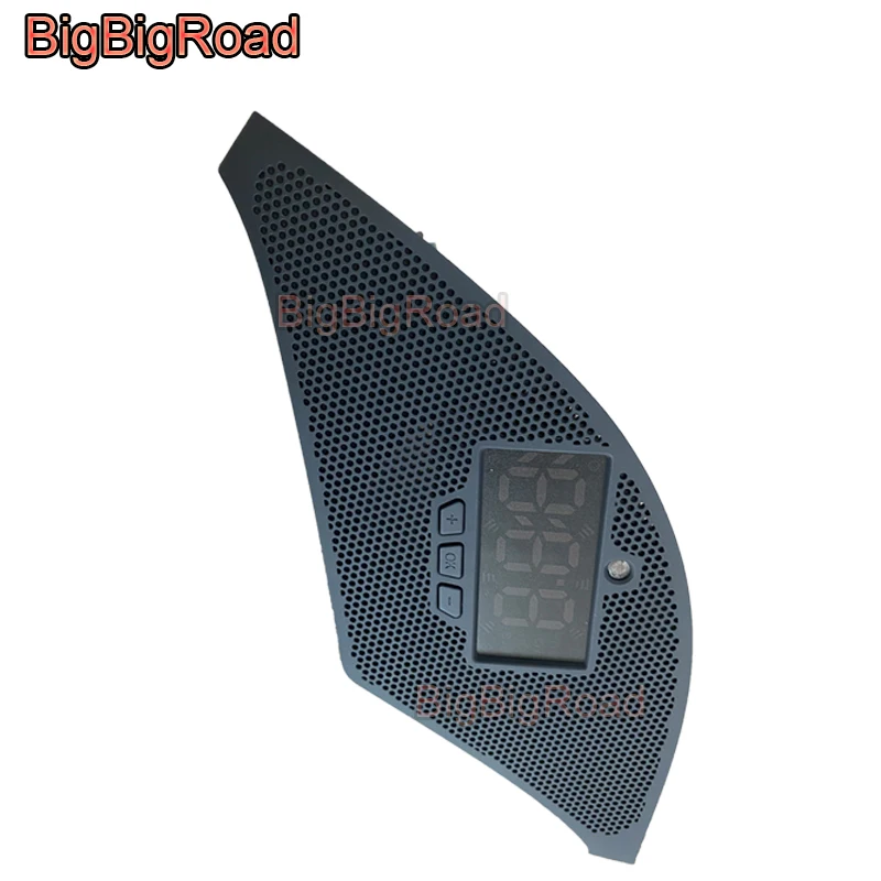 

BigBigRoad Car Auto Head Up Display HUD Projector Screen Overspeed Alert Alarm Detector For Audi Q50L 2018 2019 2020