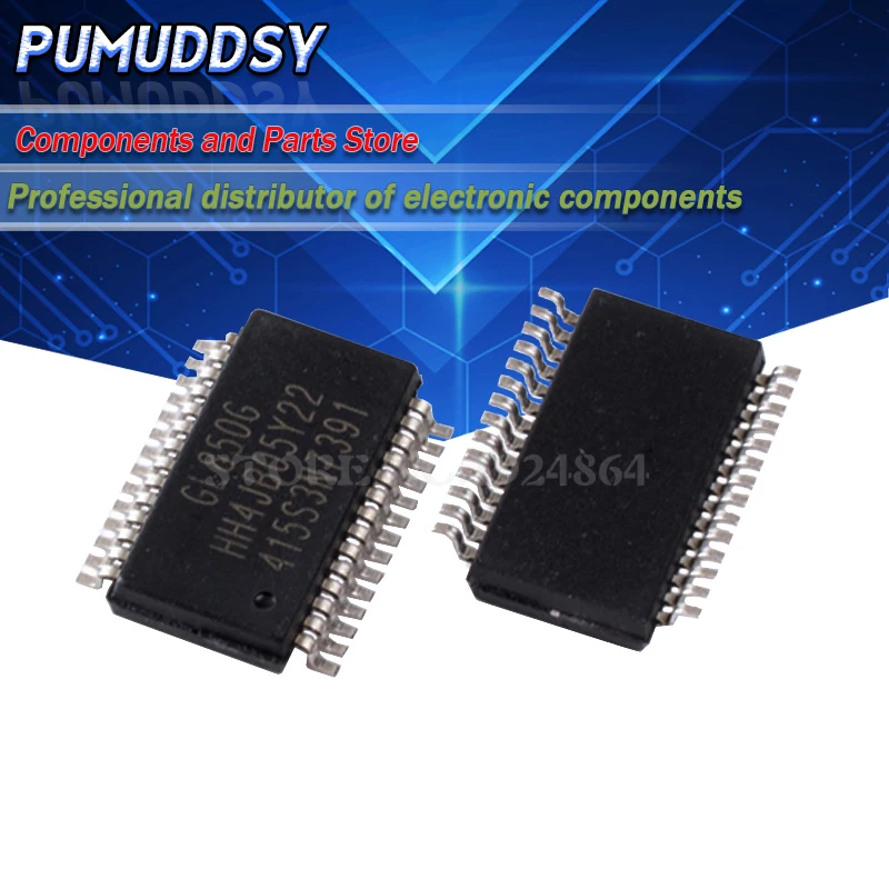 5 шт. GL850G SSOP-28 GL850 2 концентратор контроллер IC | Электронные компоненты и