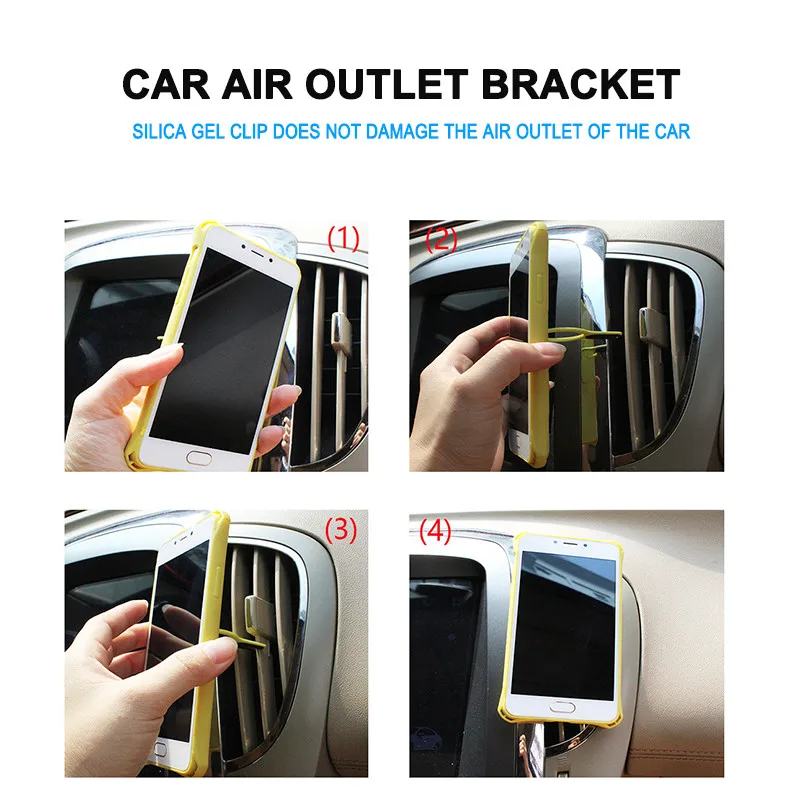 Три в одном держатель для мобильного телефона автомобиле крепление на