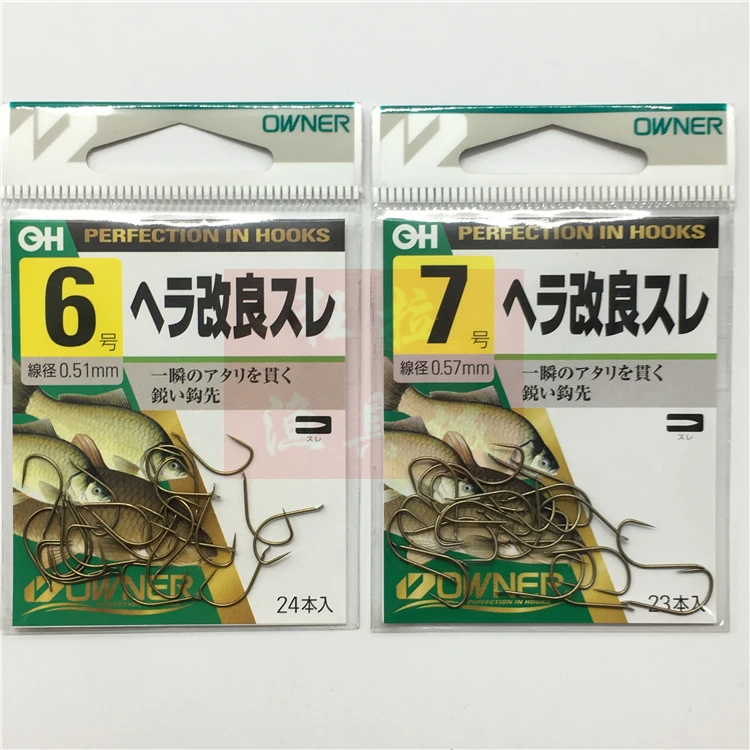 Oona Fishhook 10103 японский продукт, не-Барб, ультра-светильник, острый карп, поликультура, рыболовный крючок