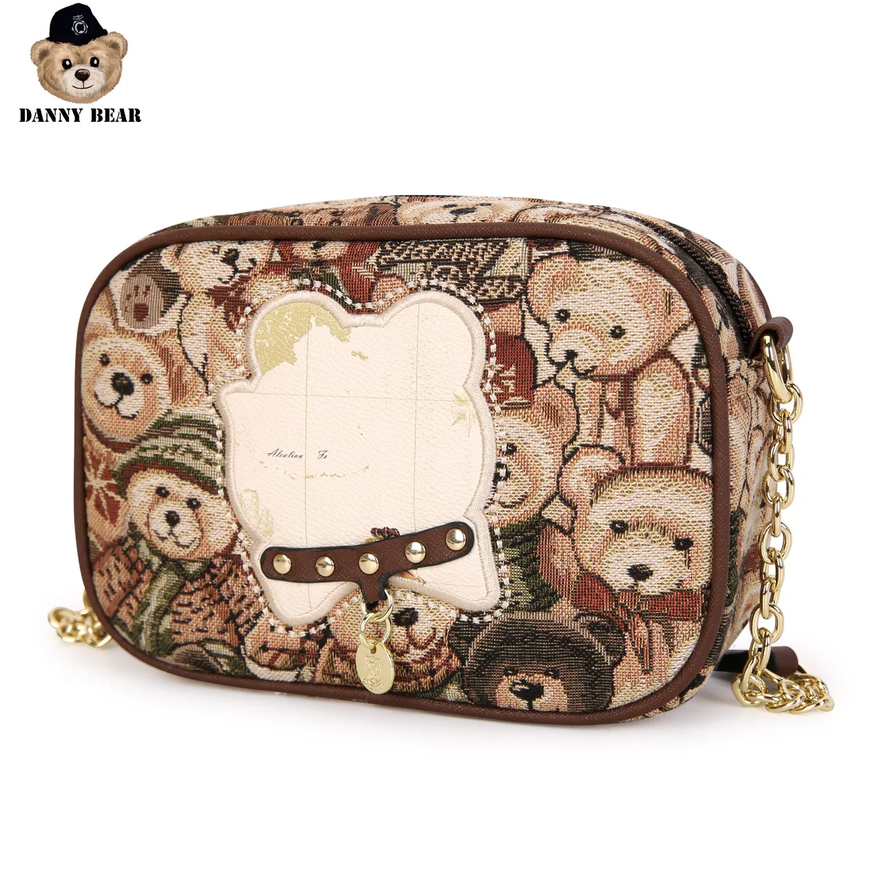 Женская сумка через плечо из ткани Дэнни серия зеленый Elf DTB9915062|Сумки с ручками| |