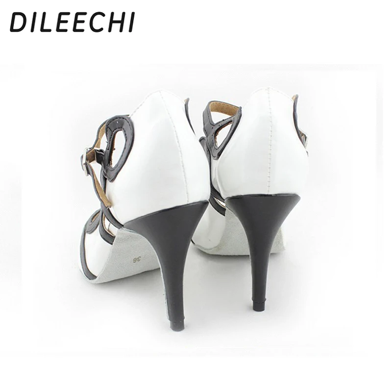 Туфли DILEECHI женские для латиноамериканских танцев сатиновые сандалии сальсы