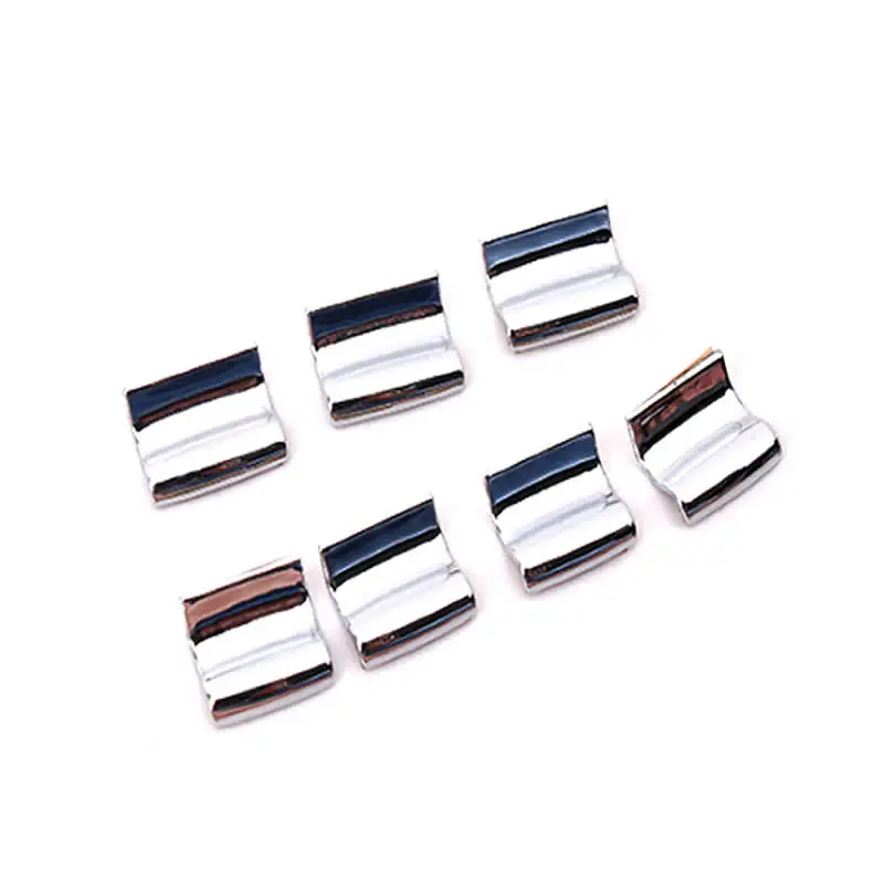 7 шт. хромированная крышка для дверных и оконных выключателей накладка на кнопки