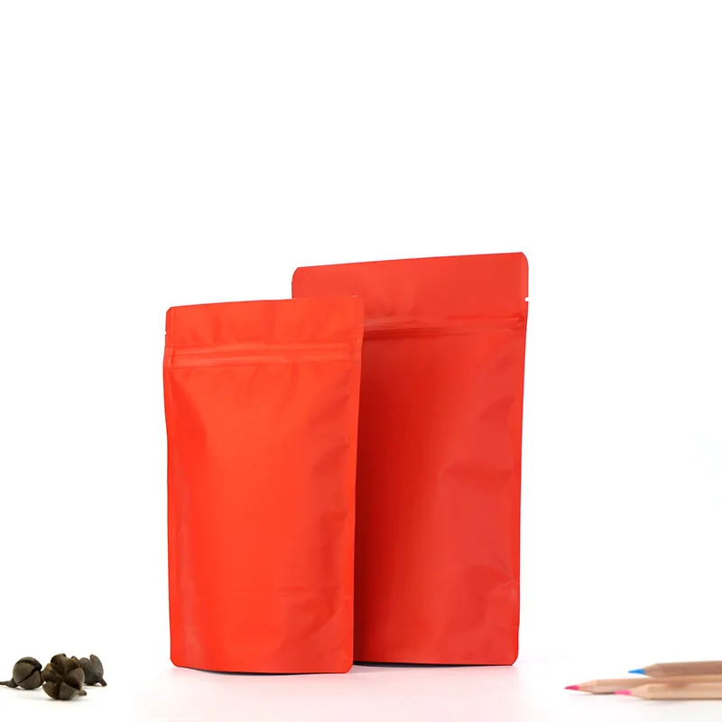 Пакеты с замком молнией 50 шт./лот пакет из фольги для упаковки пищевых продуктов