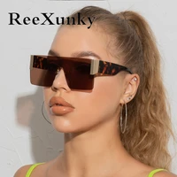 2021 vintage brand designer oversized square sunglasses men women fashion retro gradient sun glasses ladies shades okulary uv400