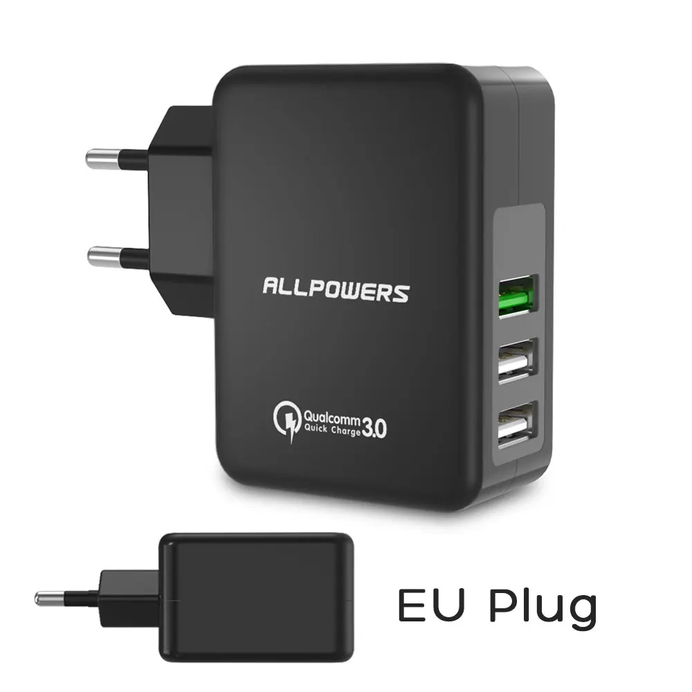 QC 3.0 Phone Charger Quick Charging for iPhone 11 Pro Huawei P20 30 Mate 20 Samsung s9 s10 Galaxy Note 10 OnePlus Xiaomi | Мобильные