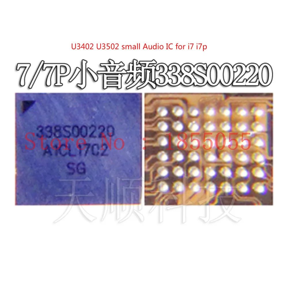 

NEW ORIGINAL U3402 U3502 small Audio IC 338S00220 for i7 i7plus