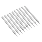 10 шт. сверла с алмазным покрытием стеклянная плитка ювелирное сверло долговечное сверло для стеклянной плитки рабочий инструмент 0,4 мм0,7 мм1 мм1,6 мм3 мм