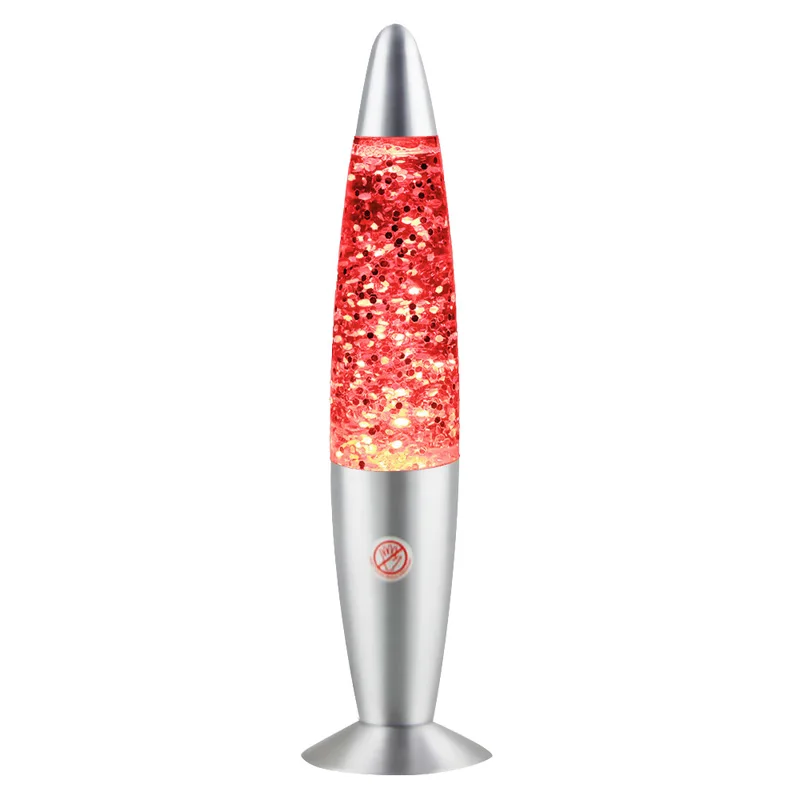 Светодиодный светильник Rocket Multi 33 см меняющий цвет Lava RGB светодиодный блестящий