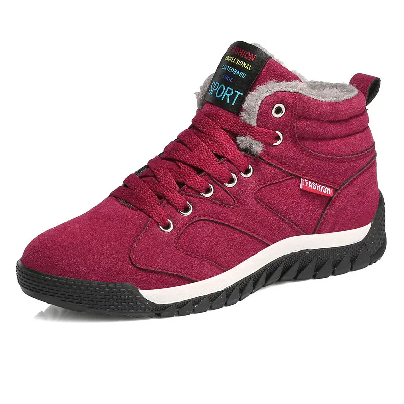 Новая высококачественная бархатная теплая походная обувь 2020 зимняя уличная