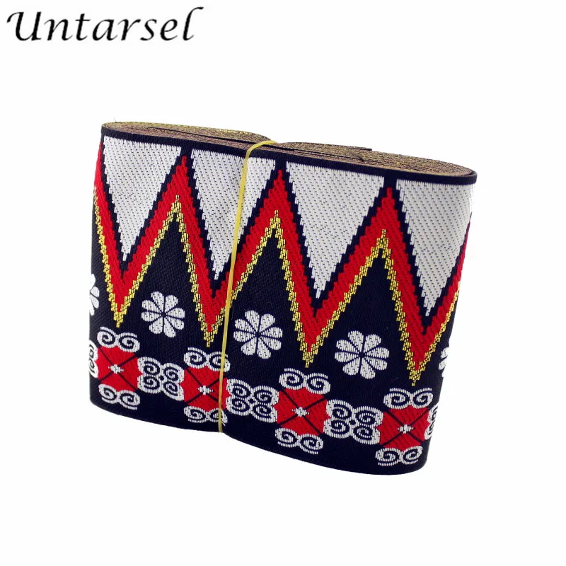 Новый дизайн широкий этнический костюм untarsel из полиэстера тесьма для рукоделия