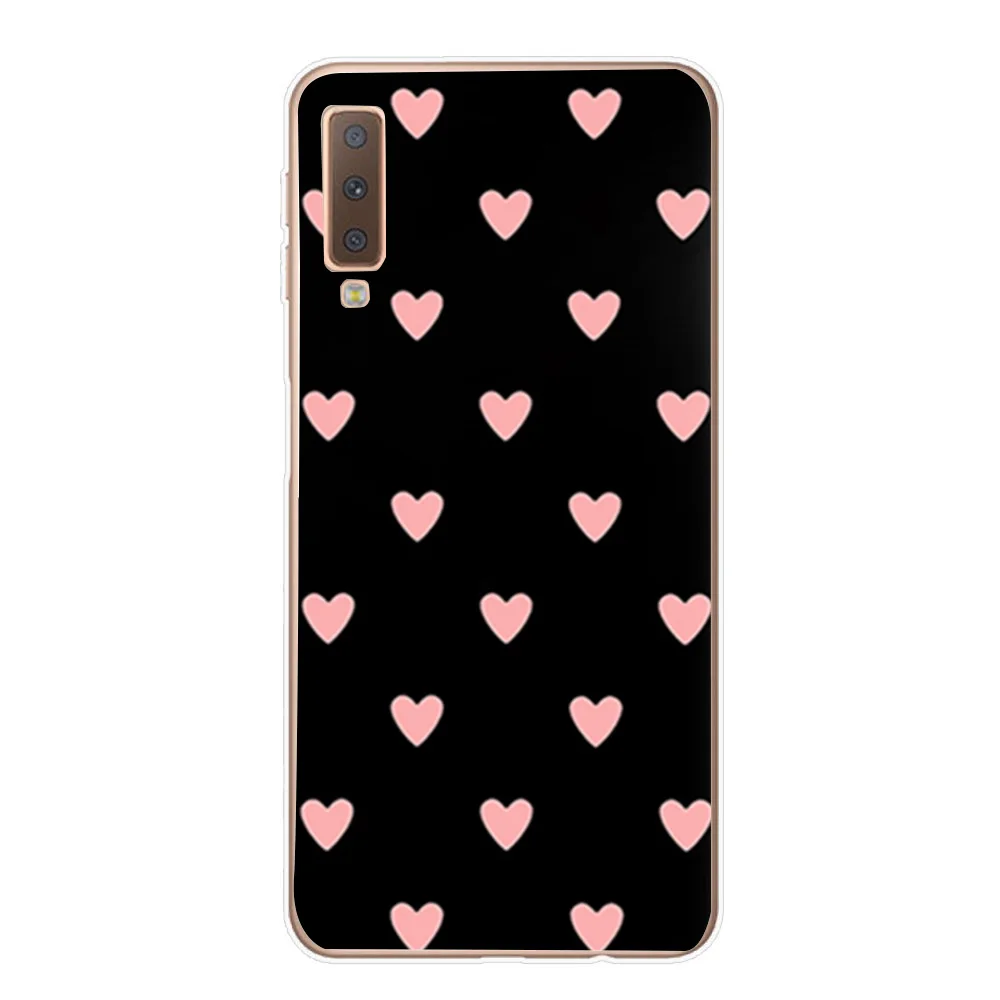 Для samsung Galaxy A70 A50 A40 A30 A20 Мягкий силиконовый чехол для телефона из ТПУ с принтом