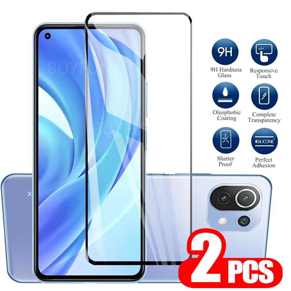

Для xiaomi 11 Lite 4G 5G 2 шт. сенсорный экран стекло сенсорный экран Защитная пленка для экрана из закаленного стекла для xiaomi 11 lite 4G 5G стекло для экра...