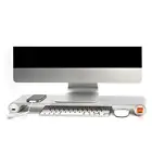 Универсальная подставка для монитора с USB3.0 концентратор Поддержка передачи данных и зарядки Сталь настольные органайзеры для портативного компьютера