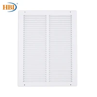 hbi 10pcs w12xh16 steel white finished return air grilles ceiling air vent ceiling duct cover air register ventilation grilles