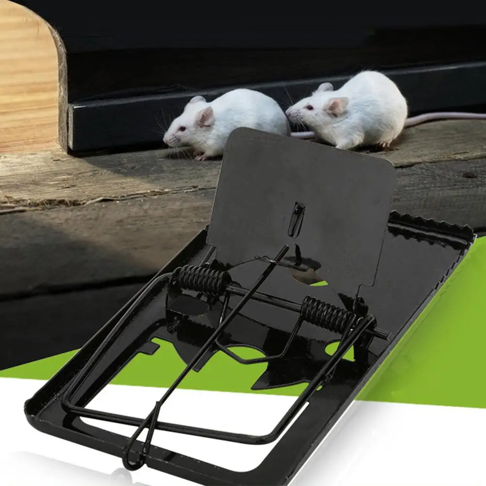 Household Reusable Sensitive Rat Mouse Trap Catcher Mice Bait Snap Spring Clamp Clip Catching Mice Mousetrap Rodent Pest Control