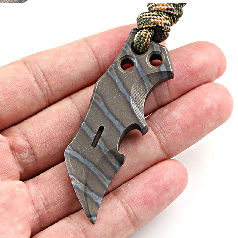 

Titanium Alloy EDC Pocket Multi-function Tools Bottle Opener for Camping Hunting Hiking Outdoor Survival Defense Kits
