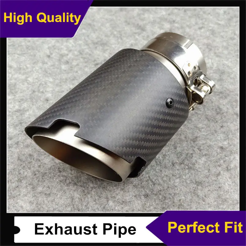 Новинка для универсальной выхлопной трубы из углеродного волокна автомобиля