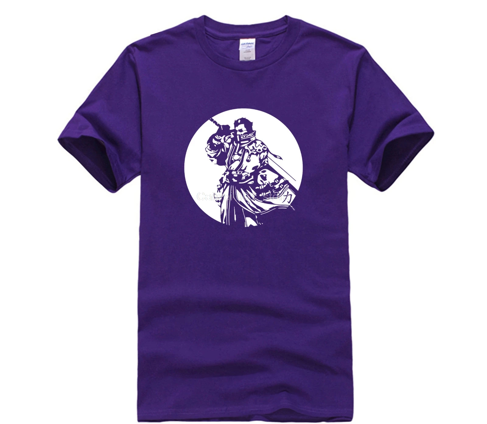 Модная мужская футболка с коротким рукавом финальной фантазии X Auron FFX 10 jeзаписи в