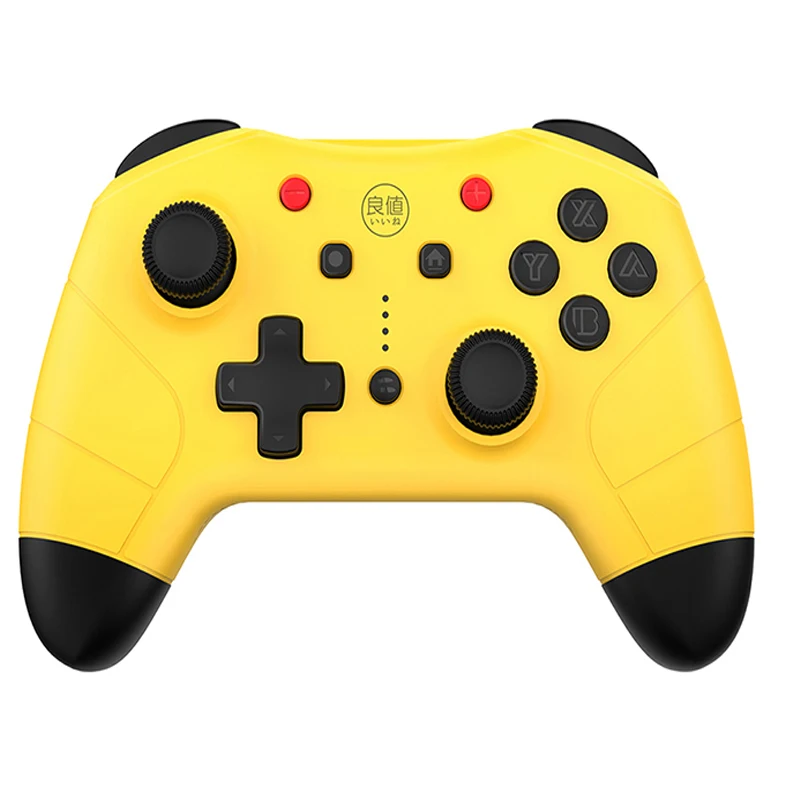 Цвет: желтый NS Switch Pro NFC игровой коврик беспроводной Bluetooth контроллер пульт дистанционного управления геймпад для Nintendo DOS переключатель NS консоль джойстик ПК смартфон - Цвет: Цвет: желтый