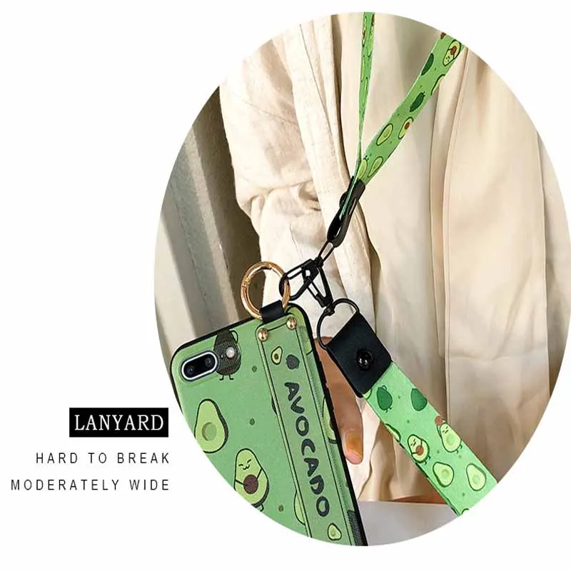 Ремешок браслет чехол для телефона с мягкий мобильного iphoneX XR XSMAX 6 фотоаппаратов