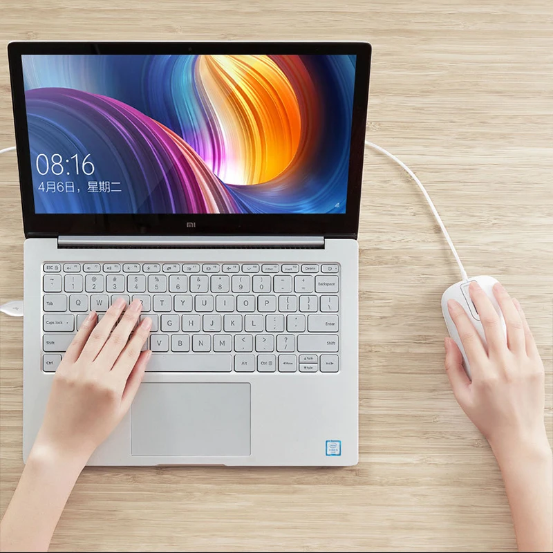 Xiaomi Mi мышь s Jessis J1 125 Гц 8 г безопасная Проводная с отпечатком пальца портативная
