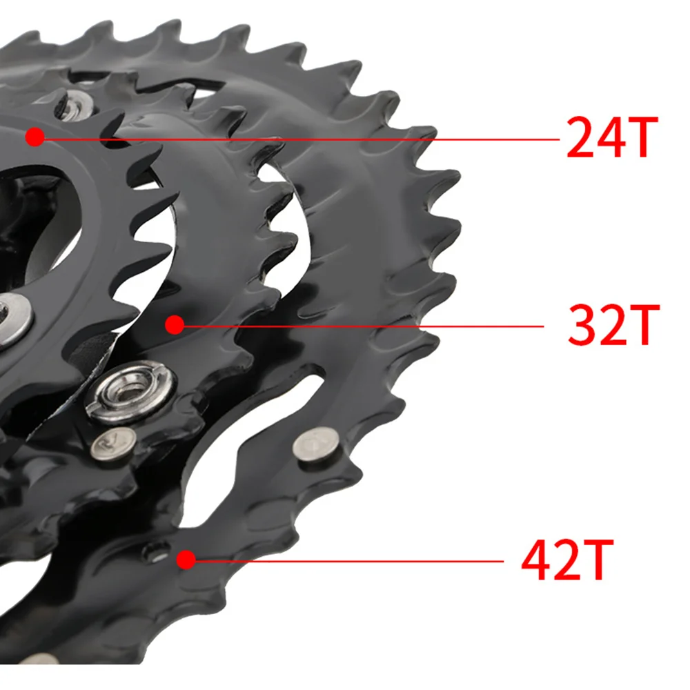 Звездочка для Зубчатого Диска IXF MTB 27/30s 170 мм велосипедные аксессуары 24-32-42T -