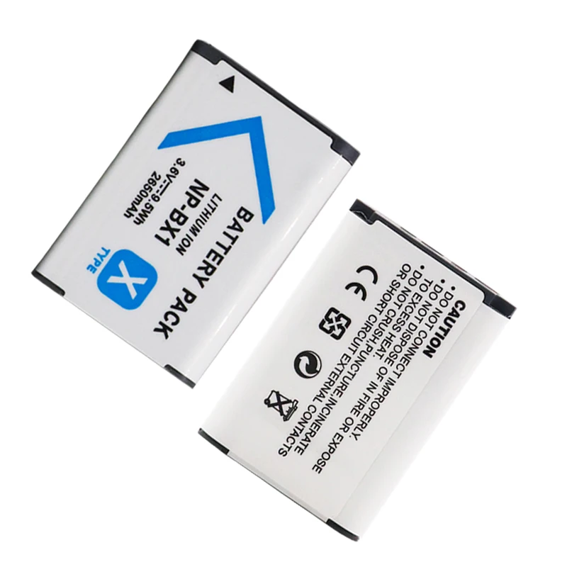 2 шт. 2650 мА/ч NP-BX1 Батарея для Sony sony Стандартный HDR-AS200v AS15 AS100V DSC-RX100 X1000V WX350 |