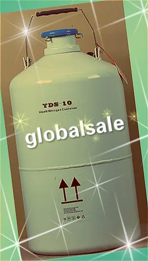 Бесплатная доставка YDS 10 л контейнер для жидкого азота криогенный LN2 резервуар