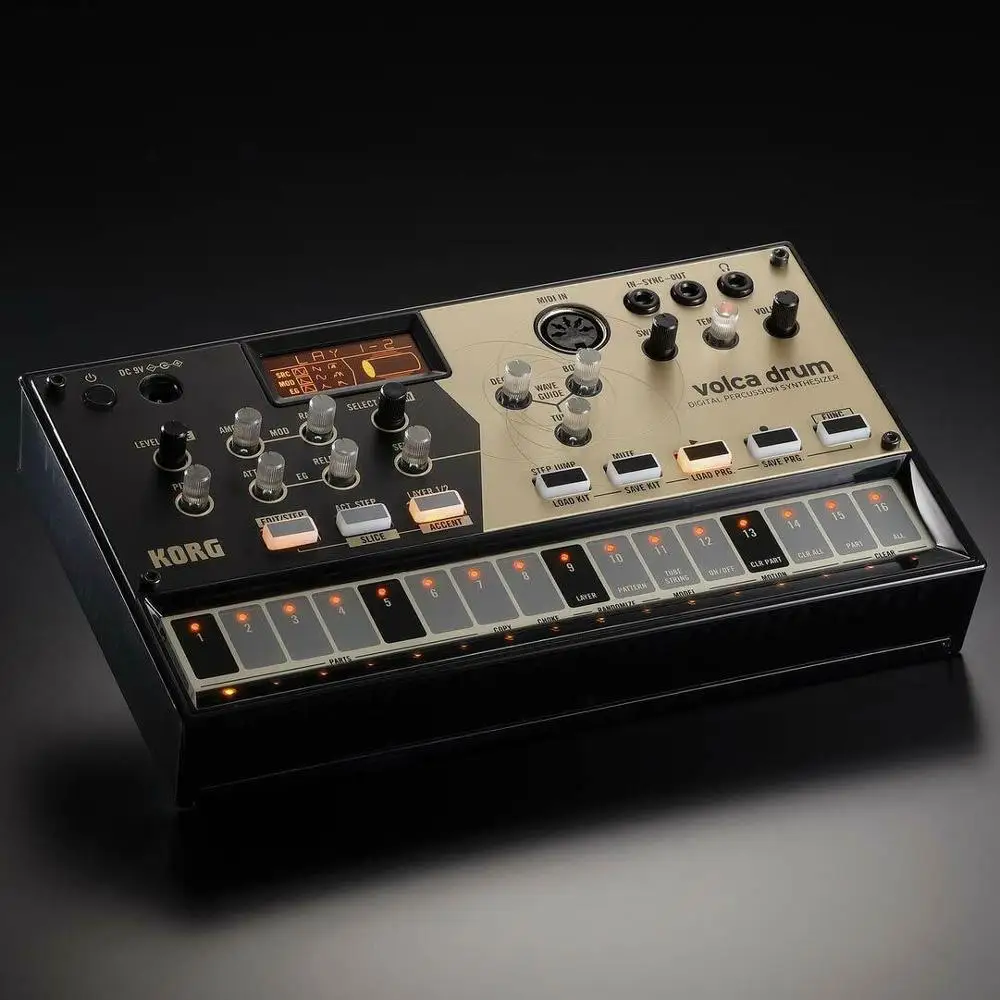 Цифровой перкуссионный синтезатор Korg Volca барабан аналоговая машина для